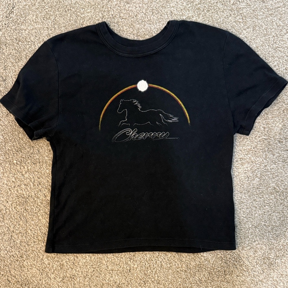 Cherry LA Stardust Baby Tee